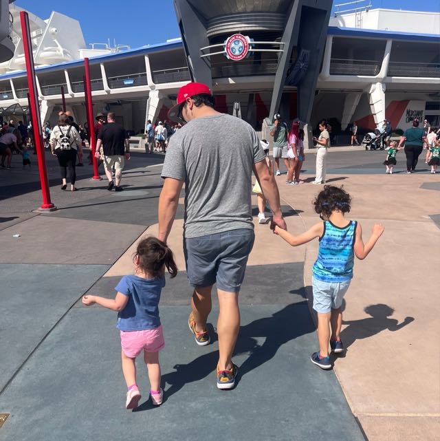 Children with Dad
